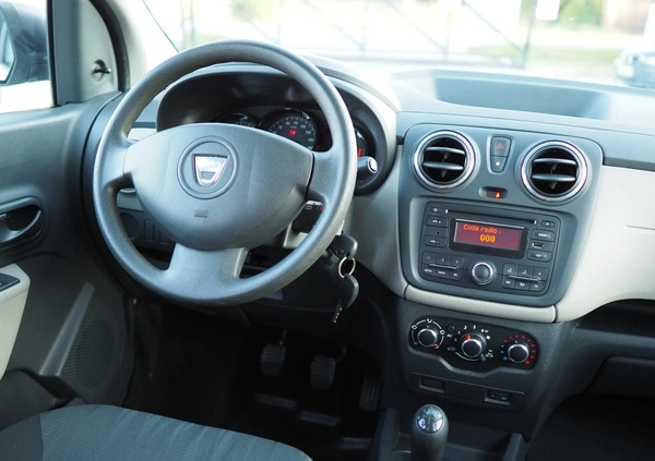 Dacia Lodgy cena 24900 przebieg: 140000, rok produkcji 2014 z Alwernia małe 277